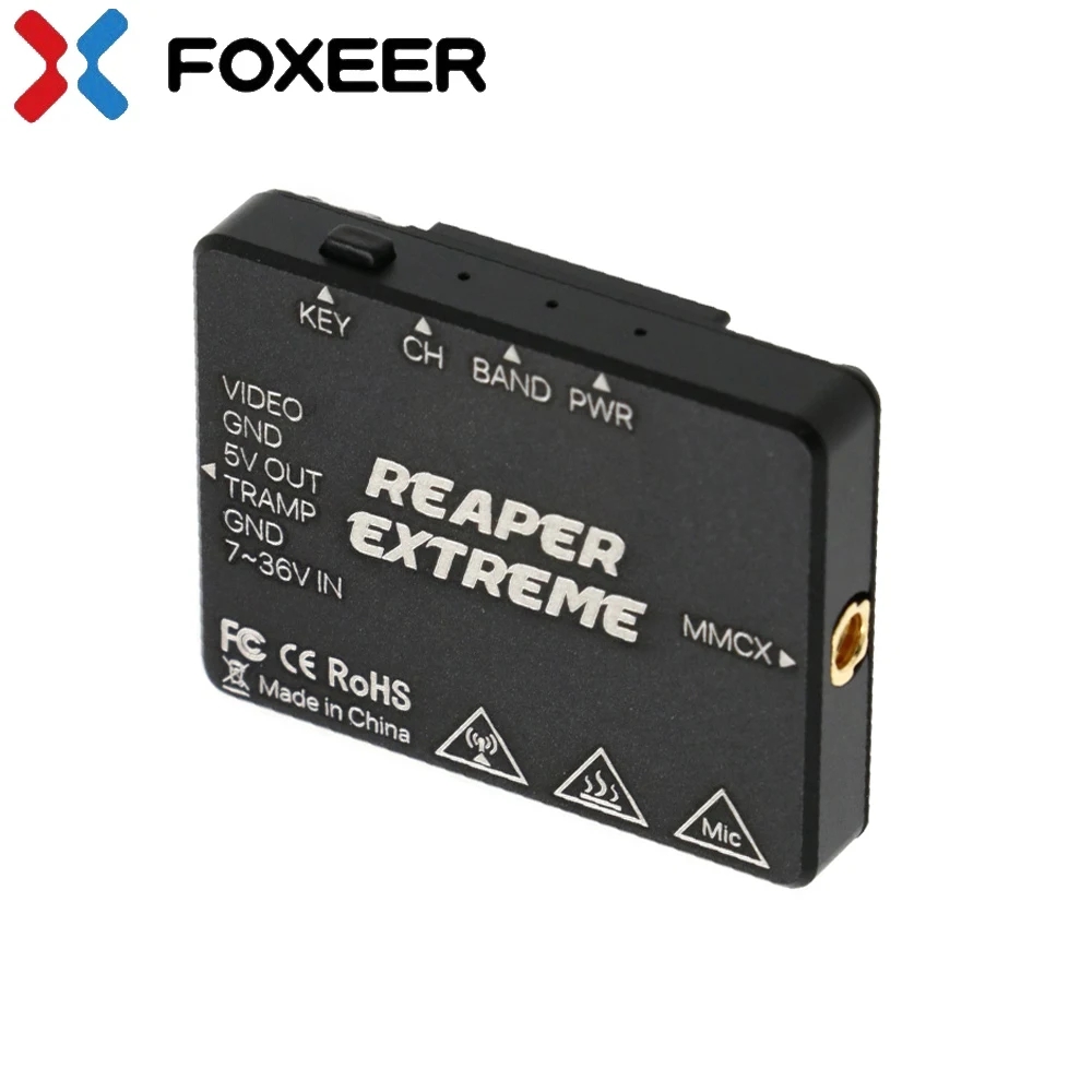 طائرة بدون طيار Foxeer طويلة ا - مراجعة Foxeer Reaper Extreme 2.5W Vtx وسعره